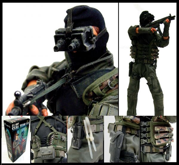 1/6 Dragon 72003 US Navy Seal Team Six “Steve” Full Gear - Army Supply