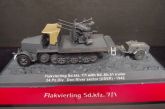 1/72 Die Cast Metal Flakvierling Sd.kfz. 7/1 with Sd. Ah.51