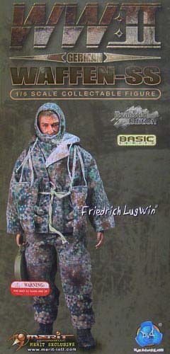 DID 1/6 German Waffen-SS 'Friedrich Lugwin' Merit Excl