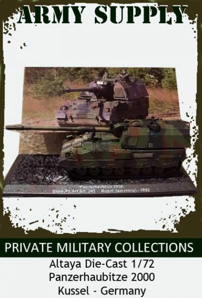 1/72 Die Cast Metal Panzerhaubitze 2000 Beob.Pz.Art.Btl. 345