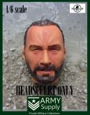 1/6 Dr Figures Caucasian Beared Head