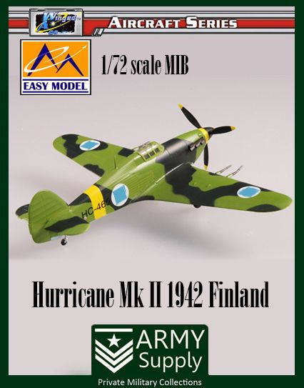 EASY MODEL 1/72 37243 Hurricane Mk II 1942 Finland