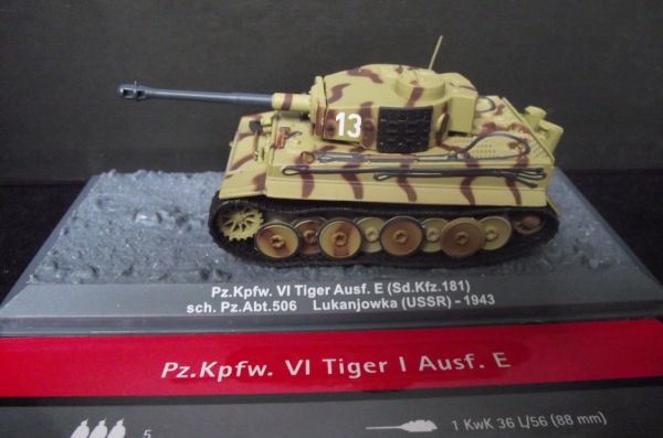 1/72 Die Cast Metal  Pz.Kpfw. VI Tiger Ausf. E. (Sd.Kfz.181)