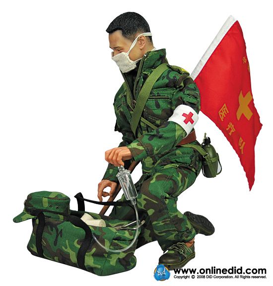 1/6 Did Soldado Da China Comunista Médico