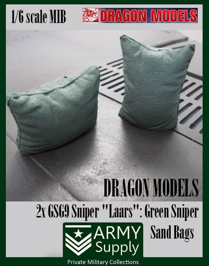 1/6 Dragon 2 Sand Bag (Sacos de Areia - em Plástico)