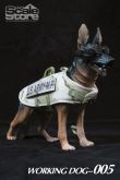 1/6 Object Working Dog Pastor Alemão (Desert Cammo)