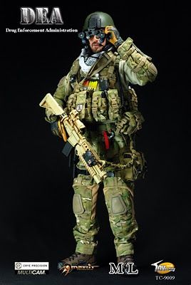 Toys City 1/6 Drug Enforcement Administration Agent