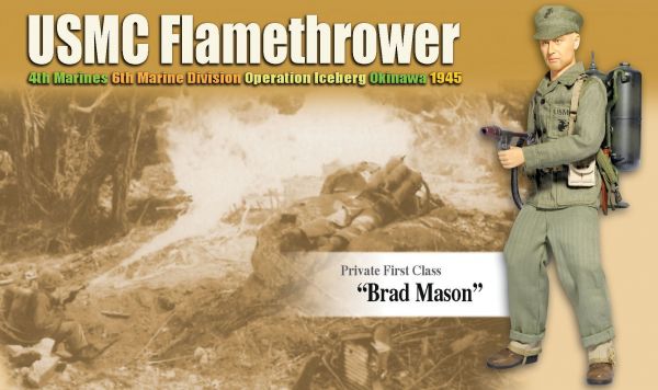 1/6 Dragon 70767 USMC Flamethrower "Brad Mason" Okinawa 1945